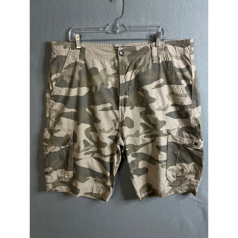 CSG Shorts Men's 40 Camo Cargo Shorts‎ Casual Outdoor Hiking